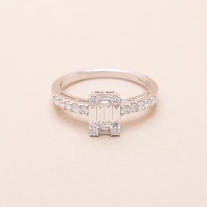 Saint-tropez Baguette Diamonds Ring