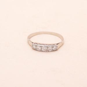 Antique Art Deco Diamond Garter Ring