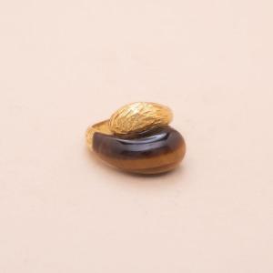 Ring Att. Fred Vintage Tiger Eye