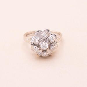 Diamond Petals Ring 