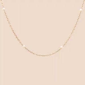Vintage Prim Pearl Necklace