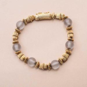 Lalaounis Gold Crystal Bracelet 1960