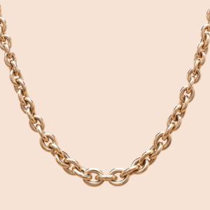 Chantal Vintage Large Mesh Necklace