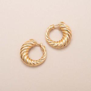 Vintage Shell Clip-on Earrings