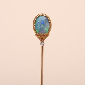 Antique Opal Pin