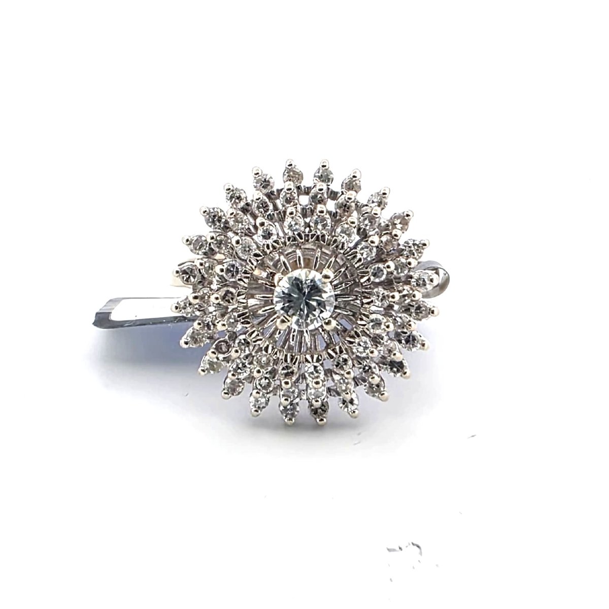 Anello in oro bianco 18kt con diamanti-photo-1