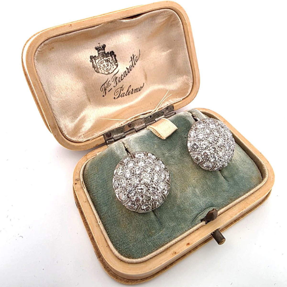 Orecchini in oro 18 kt con diamanti-photo-4