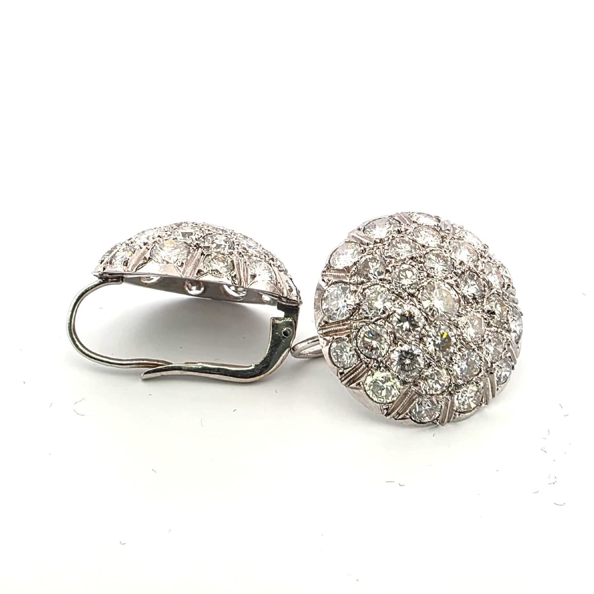 Orecchini in oro 18 kt con diamanti-photo-1