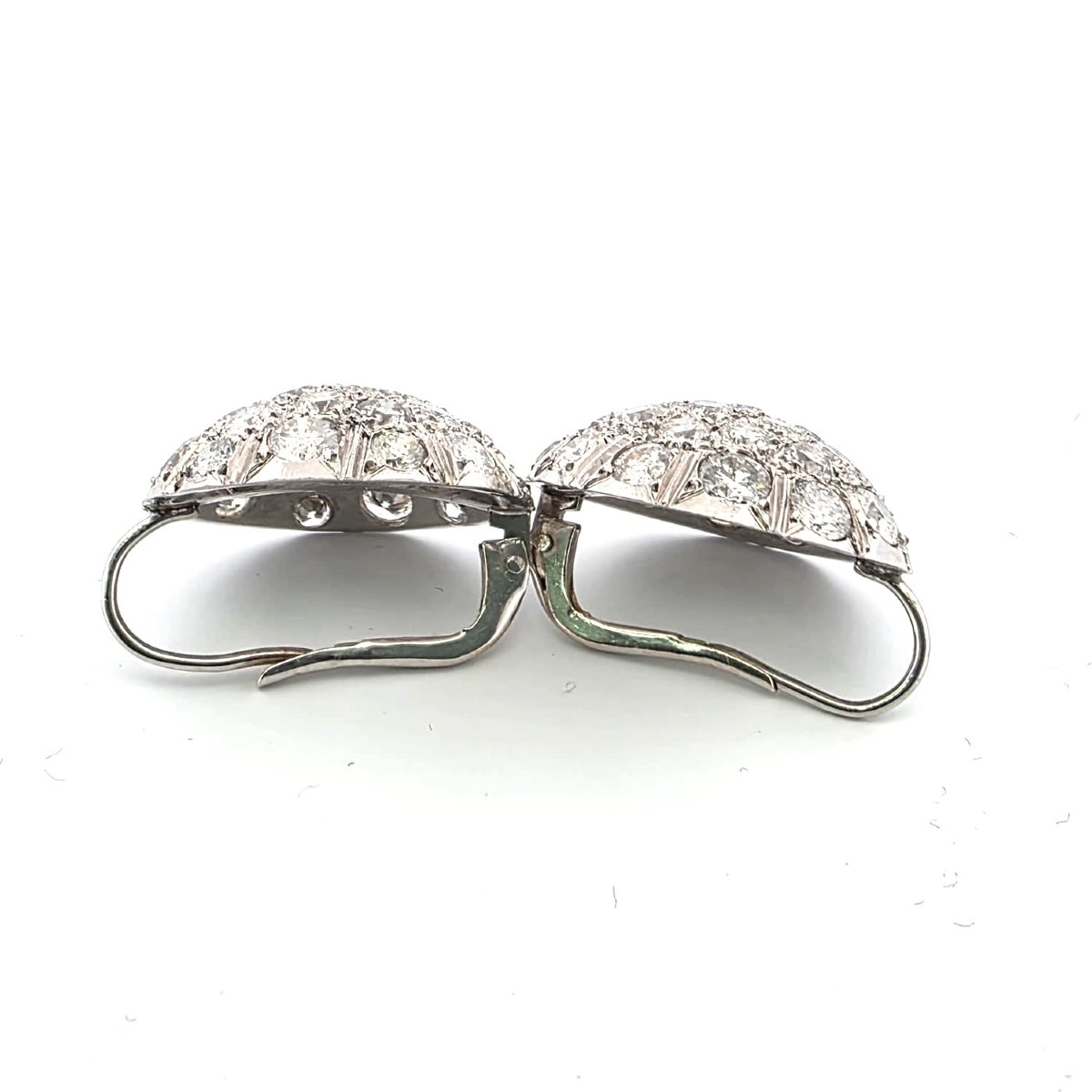Orecchini in oro 18 kt con diamanti-photo-2