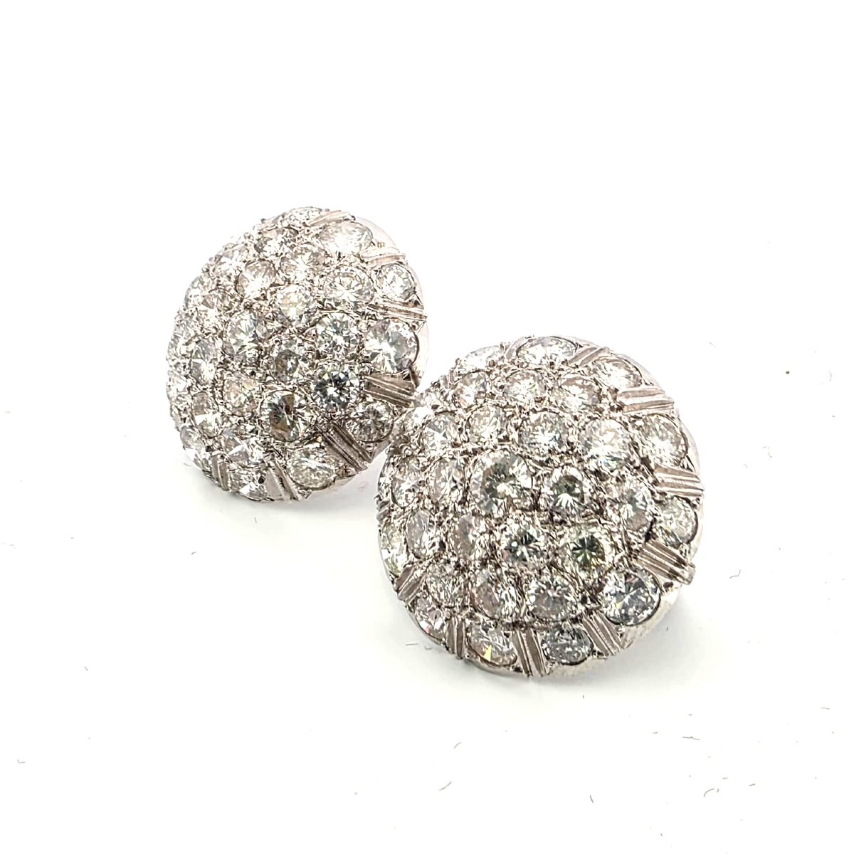 Orecchini in oro 18 kt con diamanti-photo-5