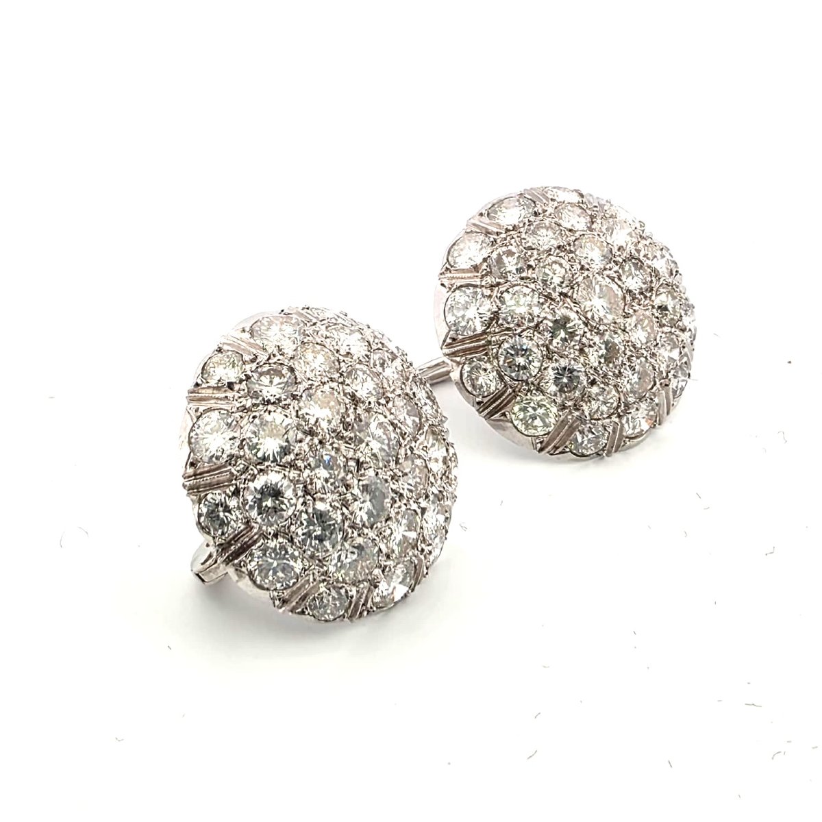 Orecchini in oro 18 kt con diamanti-photo-6