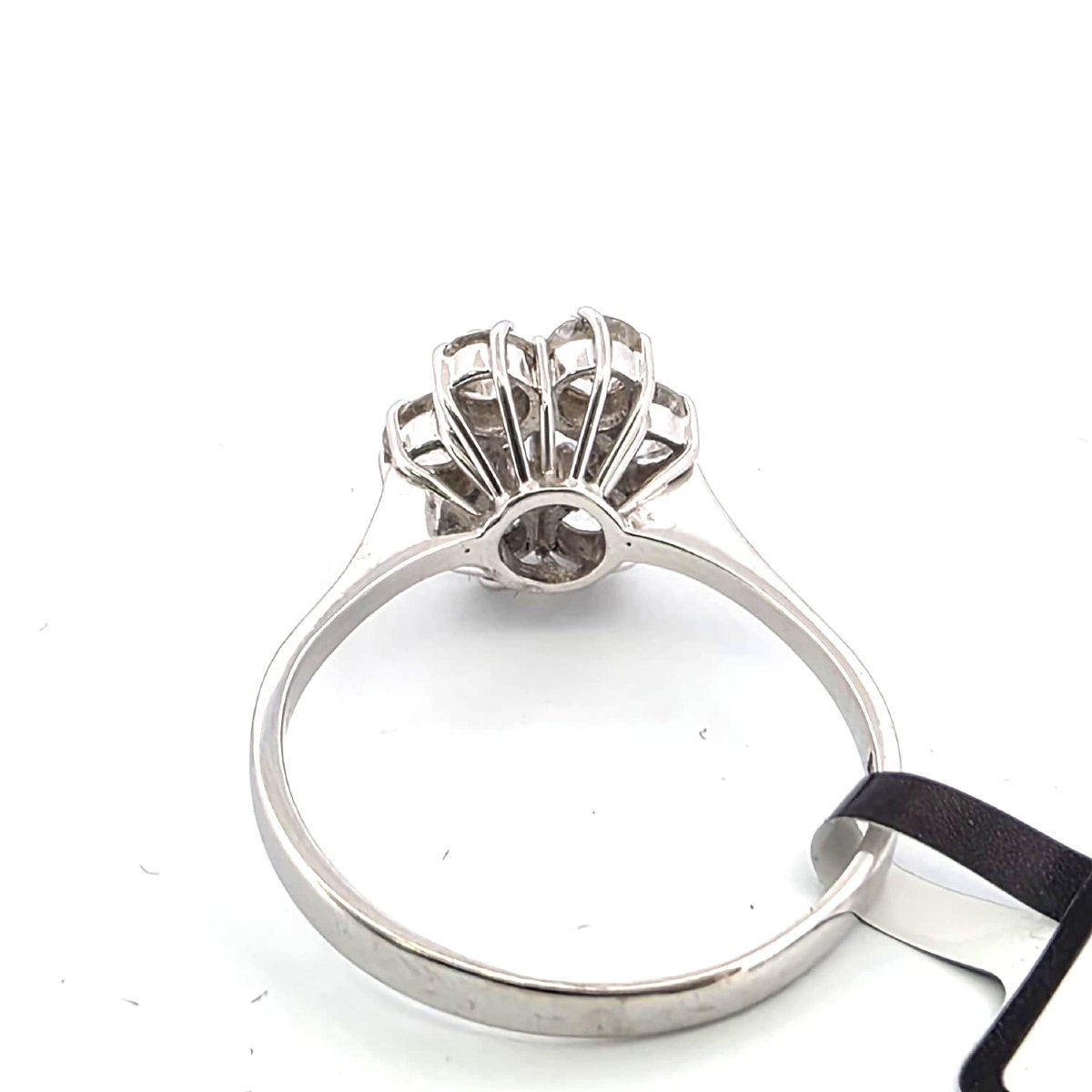 Anello in oro giallo con diamanti-photo-2