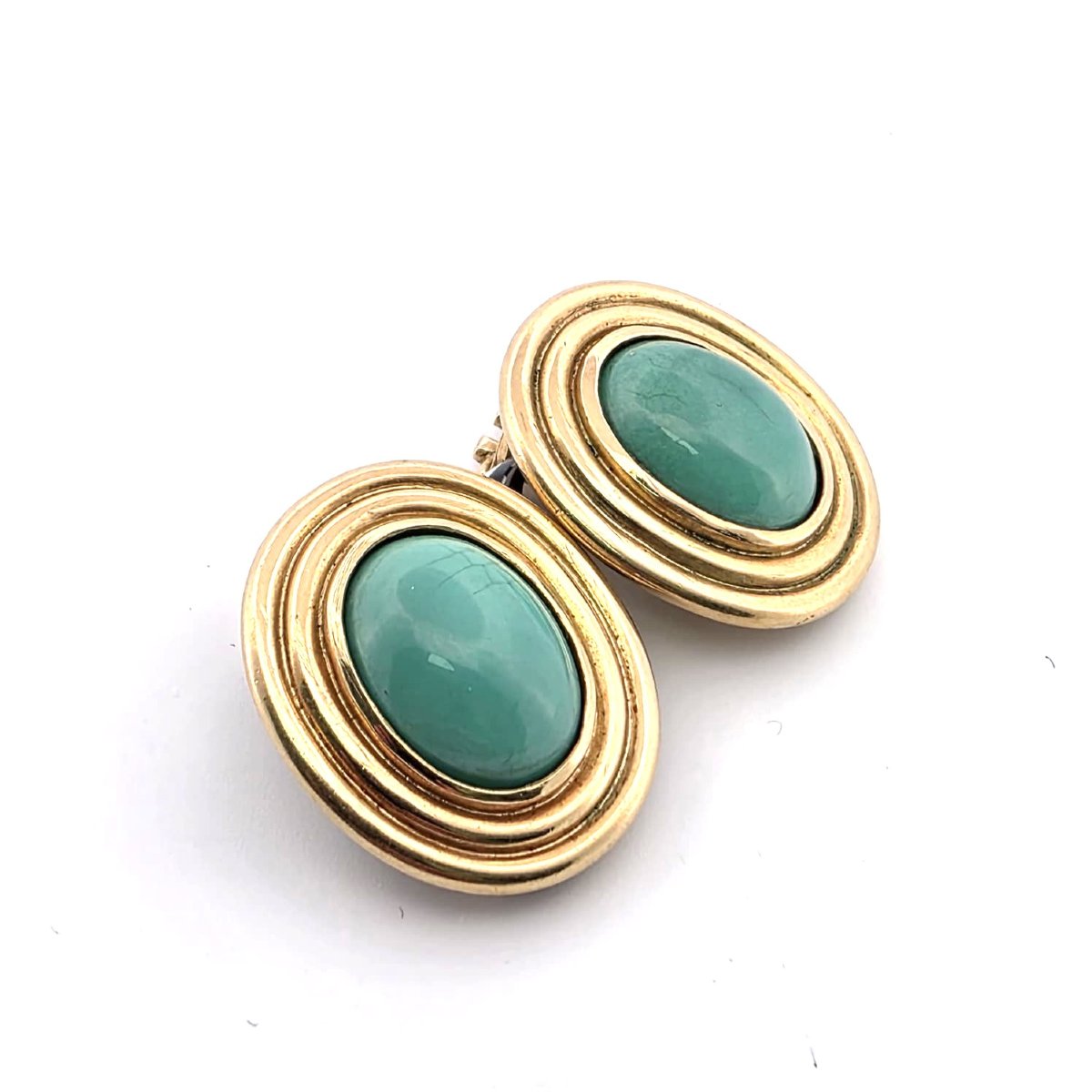 Orecchini in oro giallo 18kt con diamanti