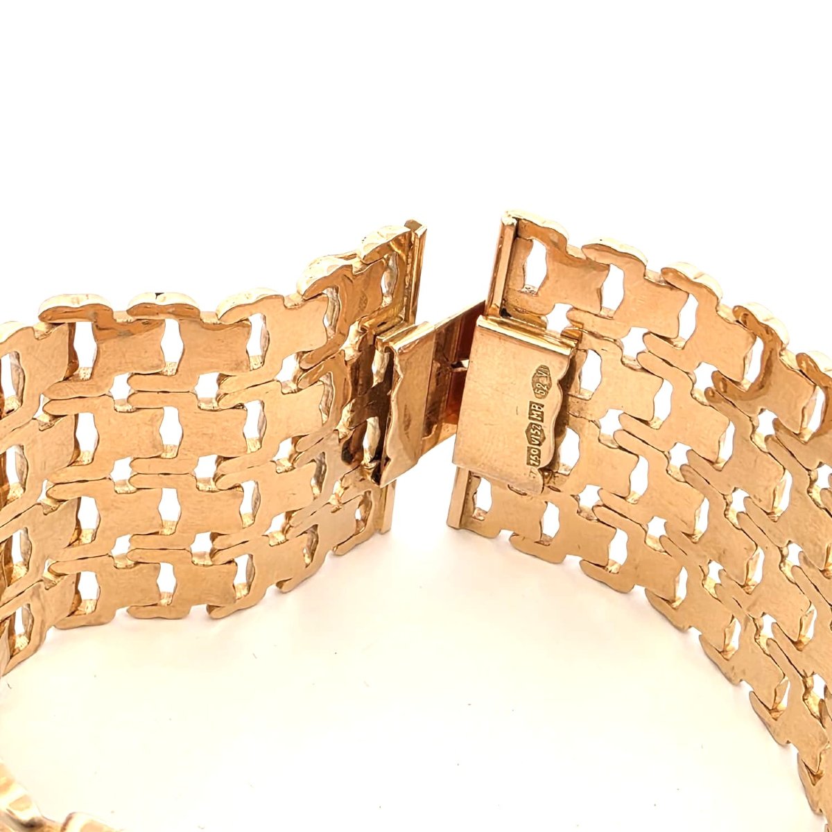Bracciale in oro giallo 18kt massiccio-photo-2