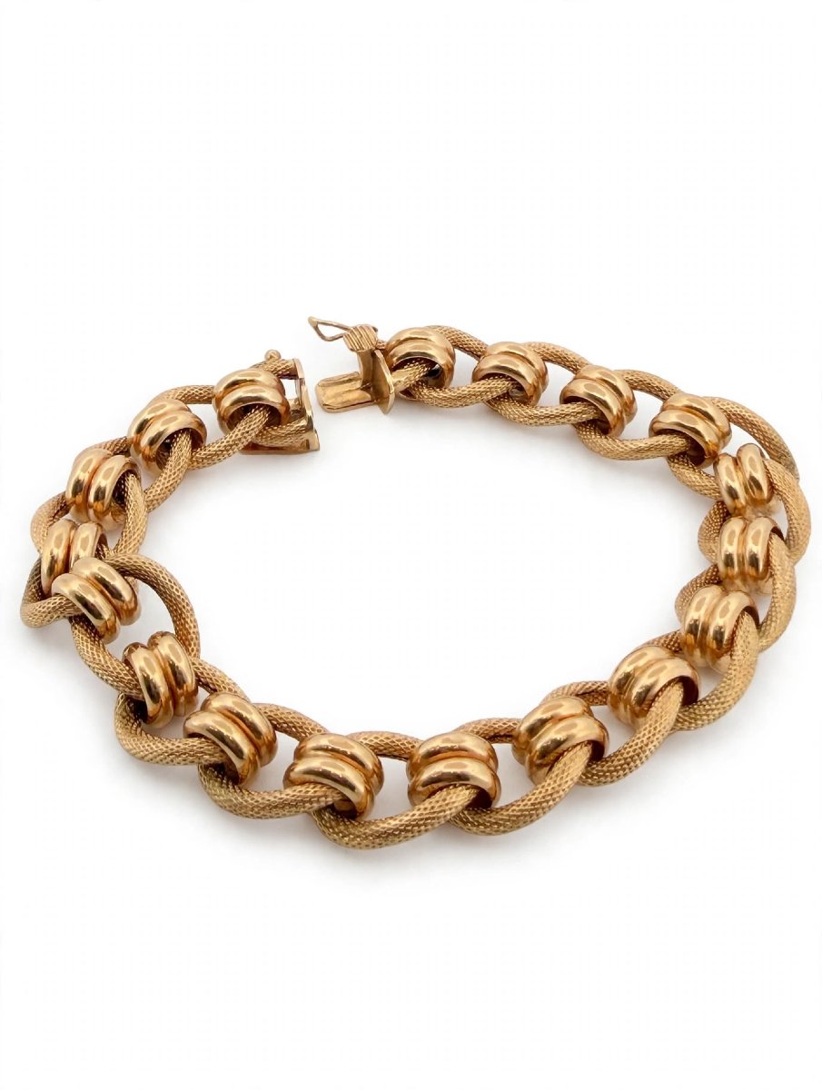 Bracciale in oro giallo 18Kt-photo-2