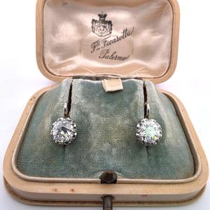 Orecchini con diamanti