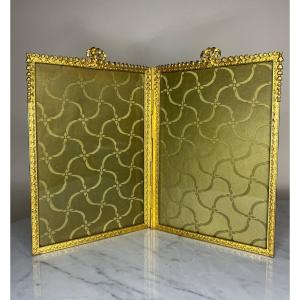 An Empire Style Gilt Bronze Frame Late 19th Century