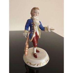 Dresden Irish Lace Porcelain Figurine