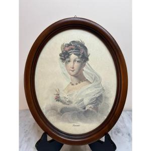 Antique English Framed Engraving