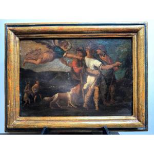 Italian School Painting 17th-18th Century Biblical Scene