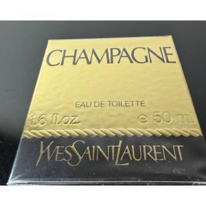 Champagne - Yves Saint Laurent Eau De Toilette 50 Ml Vintage