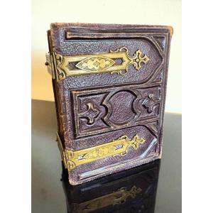 Small Photo Album With Brass Closures