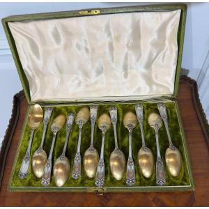 Silver And Vermeil Teaspoons