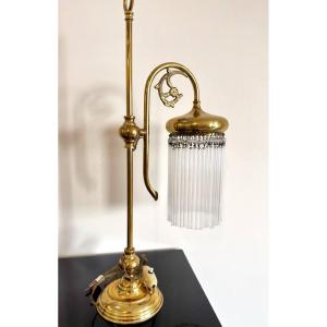 Brass Desk, Workshop Or Mood Lamp