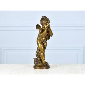Bronze Statue Of Auguste Moreau (1834-1917)
