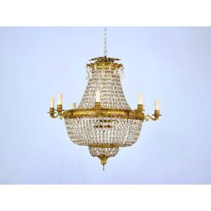 Basket Chandelier