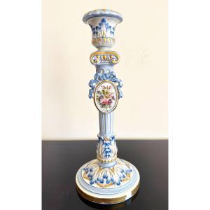 Majorelle Style Chandelier, Signed Kg Luneville