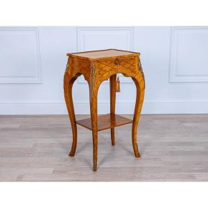 Louis XV Style Writing Table After Bernard Van Riesen Burgh