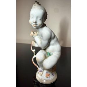 Meissen, Cupid By Paul Scheurich