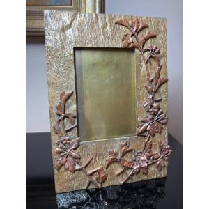 Bronze Photo Frame From The Napoleon III Era