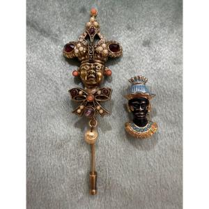 Blackamoor Brooch/pin