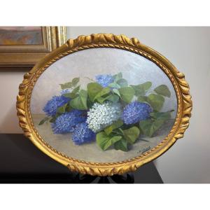 Oil Painting "the Lilacs"