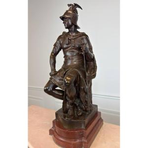 Bronze, Barbedienne, Paul Dubois "military Courage"