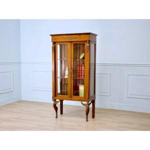 Empire-style Display Case With Griffins