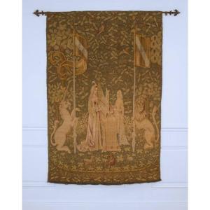 "l'oreille", Tapestry From The Series "la Dame à La Licorne" Conserved At The Musée De Cluny.