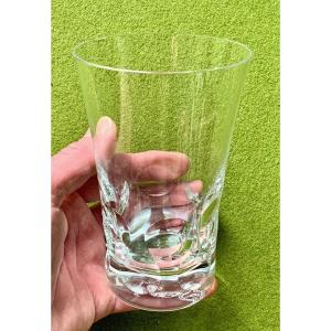 Set Of 6 Glasses - Crystal Mugs By Baccarat Model Beluga