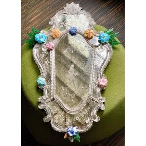 Venetian Murano Glass Mirror