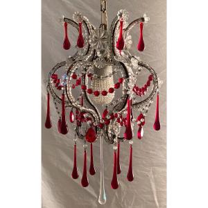 Chandelier Crown / Cage 1 Light End Of XIXth Century