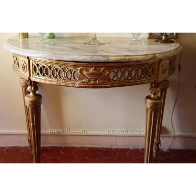 Consoles Wood Gilded, XVIII Century