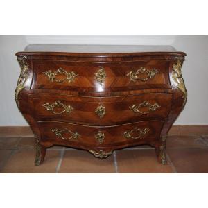 Lombard Chest Of Drawers, Northern Italy, 18th Century