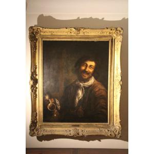 The Man With The Tankard, 17th-century Dutch School, Attributed To Frans Hals