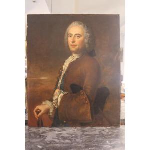 Portrait Of A Gentleman, Circa 1750, 18th Century French School.