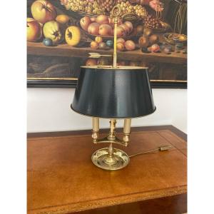 Empire Style Bronze Hot Water Bottle Lamp