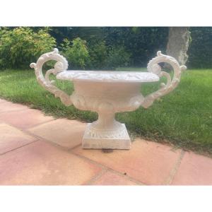 19th Century Cast Iron Basin Cup