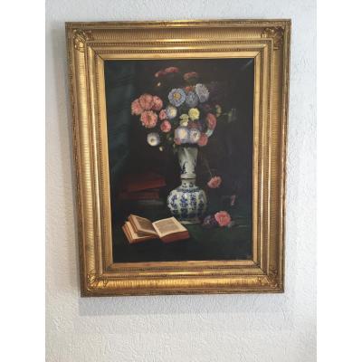 Bouquet Dahlias By Jules Caron