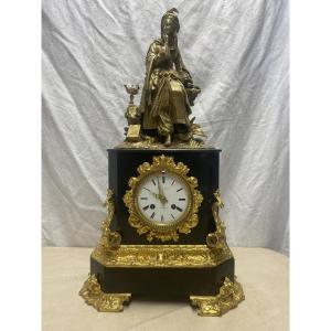 Bronze Clock Depicting Sheherazade